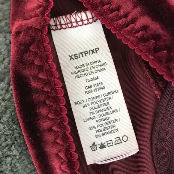 2/$25 Garage Velvet Bustier Crop Top - Picture 8 of 8